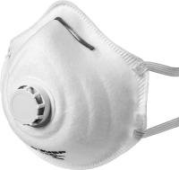 Полумаска фильтрующая ЗУБР ФК-99 коническая с клапаном выдоха FFP3 арт. 11163-3