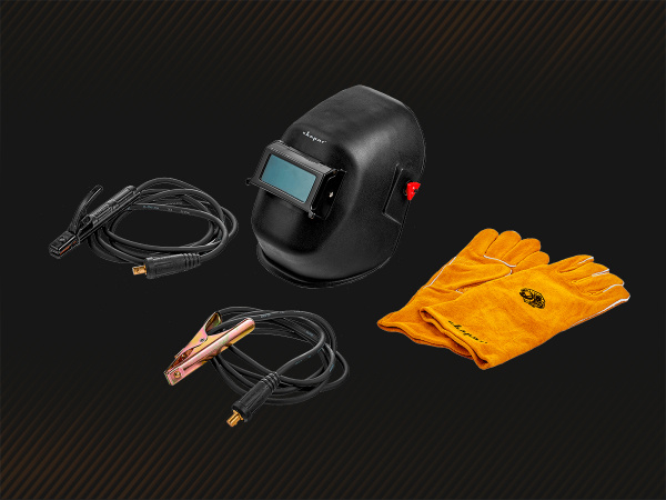 Инвертор сварочный ARC 200  REAL  (Z238N) Black (маска+краги) фото3