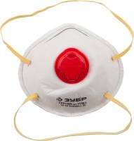 Полумаска фильтрующая ЗУБР ПФК-80 коническая с клапаном выдоха FFP1 арт. 11161