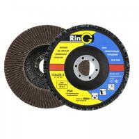 Круг лепестковый торцевой КЛТ по металлу и нержавеющей стали Tип 27 125х22 А Р40 RinG