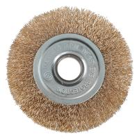 Щетка металл. для УШМ 125мм 22мм плоская ЕРМАК, арт. 656-055