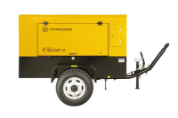 Компрессор винтовой дизельный ET SDL 350T-12 на шасси