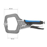 Зажим ручной с фиксатором РЗФ-18,0 (Тип C) арт. 005.010.553