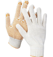 Перчатки трик. для тяж. раб, х б 7 кл, с ПВХ-гель покр. STAYER RIGID, р р L-XL арт.11397-H10