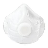 Полумаска фильтрующая DEXX противоаэрозольная, многослойная, коническая с клапаном, FFP1 арт. 11104