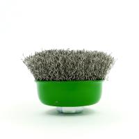 Щетка чашечная Д75 M14, ворс гофр нерж сталь 0,30 (код 13-165) №EB-ISS2