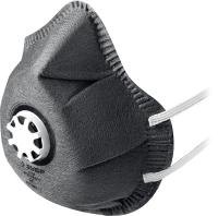 Полумаска фильтрующая ЗУБР ФГ-80 коническая с угольн слоем и клапаном выдоха FFP1 арт. 11168