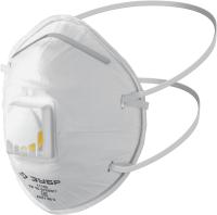 Полумаска фильтрующая ЗУБР ФКН-80 коническая с направленным клапаном выдоха FFP1 арт. 11155