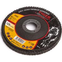 Круг зачистной лепестковый КЛТ 125х22 P60 TIGER ABRASIVE NORMAL (200 10)