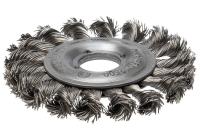 Щетка дисковая жгутовая Д175 13 22,2, ворс нерж сталь 0,50 (код 13-033)№EB-DSS6L