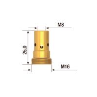 Вставка держатель наконечника M8 25 мм (5 шт.) арт. FB.TA.M8.25