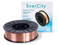 Проволока омедненная SvarCity ER70S-6 0,8 мм (катушка по 5 кг)