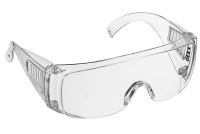 Очки защитные DEXX широкая монолинза с доп. бок. защитой и вентиляцией, открыт. типа, арт. 11050_z02