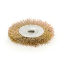 Корщетка для УШМ дисковая TW (D150   сталь лат. витая 0,3мм   пос. d22) TW.414.113153