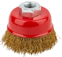 Корщетка для УШМ чашечная TW (D100   сталь лат. витая 0,3мм   пос. М14) TW.414.212103