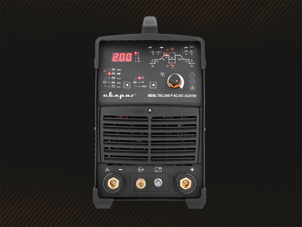 Инвертор сварочный TIG 200 P AC DC  REAL  (E201B) Black (маска+педаль+краги+набор MUTANT) фото2