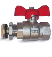 Адаптер с шаровым краном Comprag, 1/2&quot; наружная резьба.