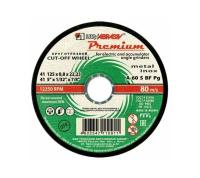 Круг отрезной 41 125х0,8х22.23 А 60 S BF 80 мет.+нерж.Prem. (400 25)