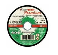 Круг отрезной 41 125х1,0х22.23 А 54 S BF 80 мет.+нерж.Prem. (400 25)