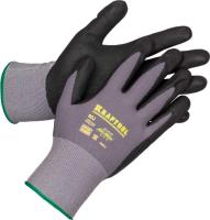 Перчатки с покрытием из вспененного нитрила KRAFTOOL эластич, для точных работ, р-р XL арт. 11285-XL