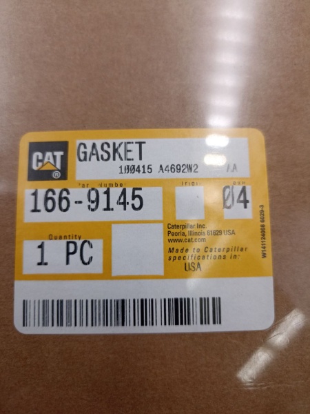 Прокладка передней крышки 166-9145 (без упаковки) CAT фото2