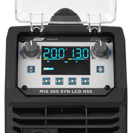 Аппарат полуавтоматической сварки ПТК HANKER MIG 200 SYN LCD H55 арт. 005.400.200 фото12