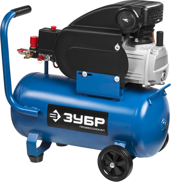 Компрессор поршневой масляный ЗУБР Профессионал, 240л мин, 24л, 1500 Вт, арт. ЗКПМ-240-24-1.5 фото4