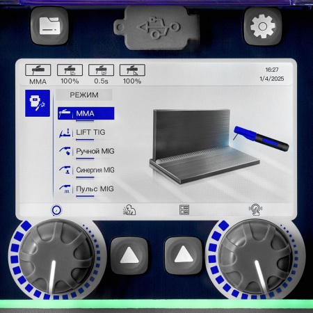 Аппарат полуавтоматической сварки ПТК HANKER MIG 200 DP PFC LCD H60 арт. 005.400.212 фото15