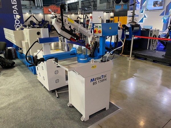 Станок ленточнопильный MetalTec BS 170FH (220W) фото2