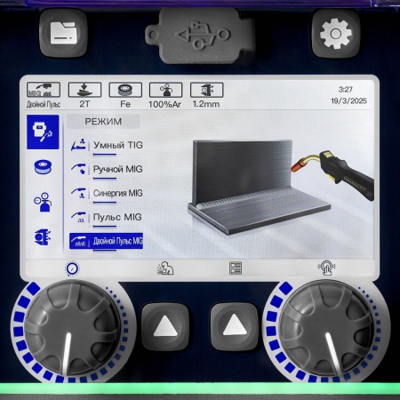 Аппарат полуавтоматической сварки ПТК HANKER MIG 230 DP AC DC PFC LCD H95 арт. 005.400.213 фото16