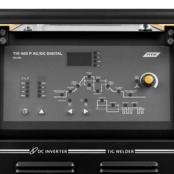 Аппарат аргонодуговой сварки ПТК RILON TIG 400 P AC DC DIGITAL фото4
